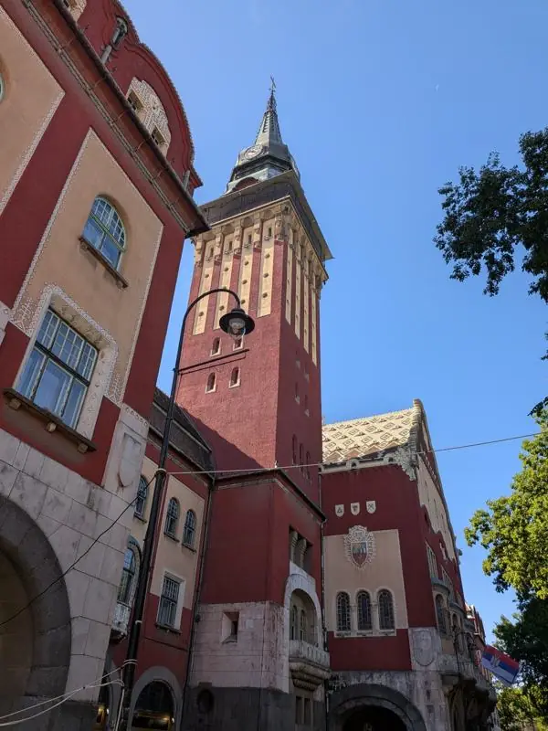 The city hall in Subotica.